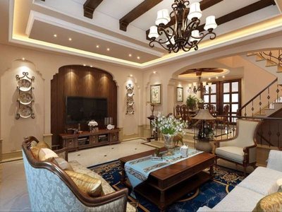 20萬預算打造140㎡歐式大平層—景瑞上府裝修案例效果圖賞析